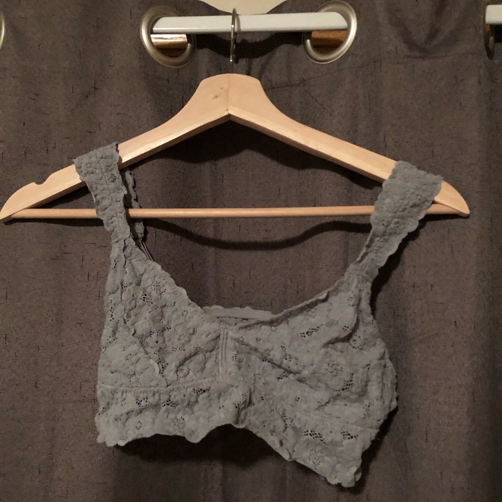 Never Worn! Grey Lace Aerie Bralette
